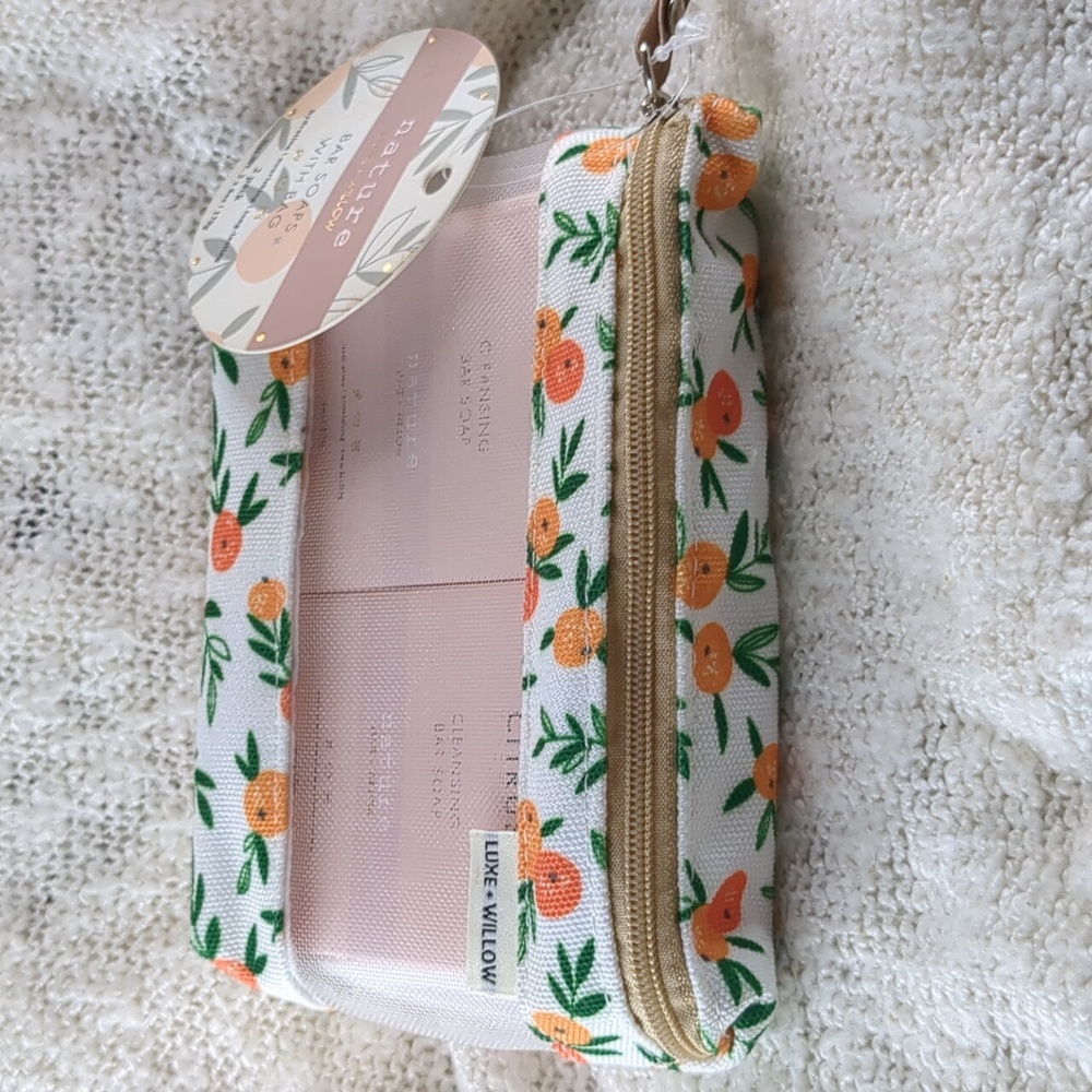 Luxe & Willow 2-Pack Bar Soaps with Cosmetic Pouch in Citrus, 2x 170g/6oz - Picture 11 of 11